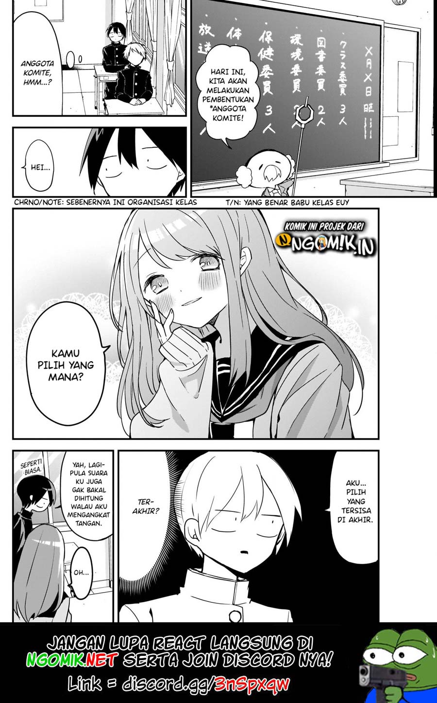 Kubo-san wa Boku (Mobu) wo Yurusanai Chapter 33 Gambar 3